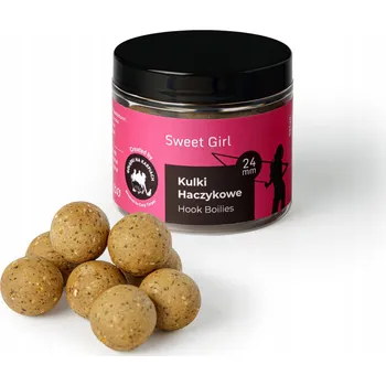 Boilies Proteinové boilies na háček Sweet Girl 24mm 200 Ml
