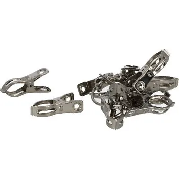 Klips kovový na uchycení rostlin, (balení obsahuje 12 kusů!)|Esschert Design