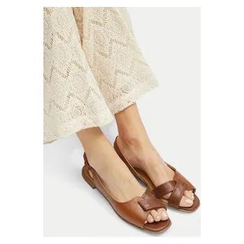 Dámské sandále Sandály Lasocki WI23-FLOWER-03 Hnědá 38