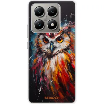 Pouzdro na mobilní telefon Odolné silikonové pouzdro iSaprio - Abstract Owl - Xiaomi 14T Pro