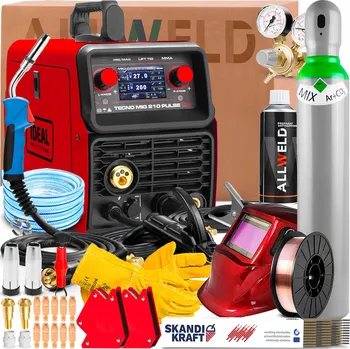 Svářečka Svářečka IDEAL TECNO MIG 210 PULSE 230V 200A MIG MAG MMA TIG LIFT Synergie