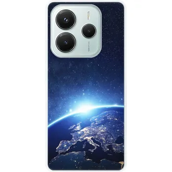 Pouzdro na mobilní telefon Odolné silikonové pouzdro iSaprio - Earth at Night - Xiaomi Redmi Note 14 5G