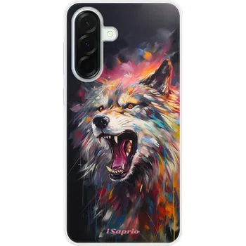 Pouzdro na mobilní telefon Odolné silikonové pouzdro iSaprio - Abstract Wolf - Samsung Galaxy A36