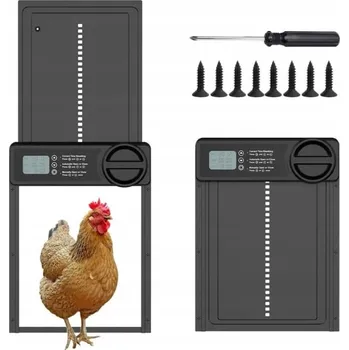 Automatická Dvířka Do Kurníku S Časovačem Stop