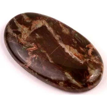 Přírodní kámen Kabošon Chrome Chalcedony č.3160 (40x23x6mm)