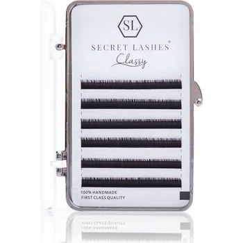 Péče o řasy a obočí Řasy Secret Lashes Classy 6 proužků C, 0.20, 6 mm
