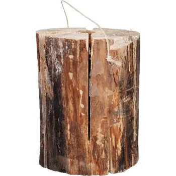 Zahradní dekorace Špalek - louč 25cm JEDLE, přírodní, balení obsahuje 72ks!|Esschert Design