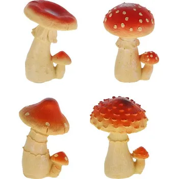 Zahrada Zvířátka a postavy OUTDOOR Muchomůrka S, (balení obsahuje 4 kusy!)|Esschert Design