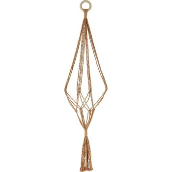 Stojan na květiny Esschert Design Závěs na květiny MACRAMÉ, závěsný, 71cm