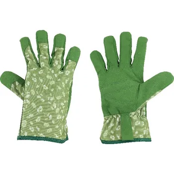 Rukavice zahradní dámské potisk květy, vel. M|Esschert Design