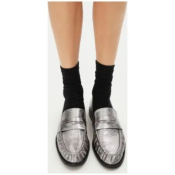 Dámské mokasíny Badura Mokasíny LILAC-SLT152SK Stříbrná 41