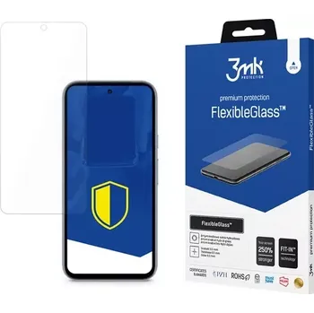 Hybridní sklo 3mk FlexibleGlass pro Pixel 8A 5G (5903108569842) (3mk FlexibleGlass™ hybridní ochranné sklo pro Google Pixel 8A 5G – ultratenká ochrana, antibakteriální povrch, tvrdost 7H)