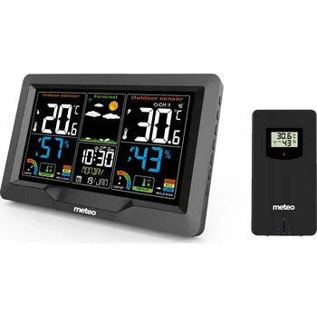 Meteostanice Meteostanice Meteo SP-104 černá s bezdrátovým senzorem