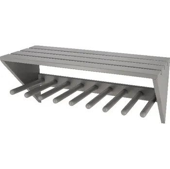 Věšák Věšák na boty FARMA, šedá|Esschert Design