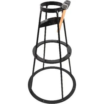 Stojan na štípání dřeva s palicí, karbonová ocel, v.92cm, (balení obsahuje 2 kusy!)|Esschert Design