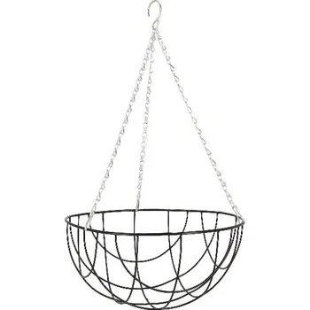 Odpadkový koš Koš závěsný, drátěná ocel, pr. 30,5cm|Esschert Design