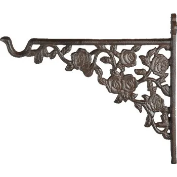 Závěs na květináč Růže, litinový (DOPRODEJ)|Esschert Design