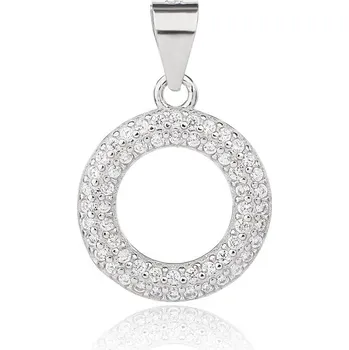 Souprava šperků Bealio BEALIO Stříbrný přívěsek ZÁŘIVÝ KROUŽEK 03-12449-3433