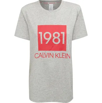 Dámské tričko Dámské Tričko s krátkým rukávem QS6343E-020 - Calvin Klein S