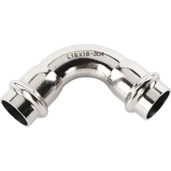 Fitinka INOX-V-PRESS oblouk 90 18