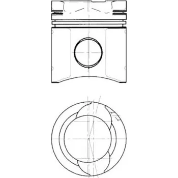 Píst motoru Píst NURAL 87-283100-80