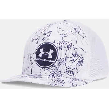 Kšiltovka Pánská kšiltovka Under Armour M DRIVE PM STR 1389887-101 Bílá L/XL