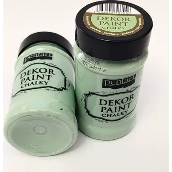Speciální výtvarná barva Dekor paint chalky 100ml - PISTACIOVÁ