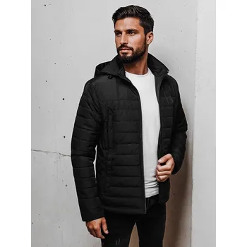 Pánská casual bunda Pánská bunda DSTREET ČERNÁ M/48