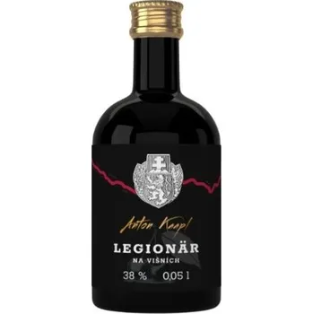 Likér Anton Kaapl LEGIONÄR na višních 38% 0,05 l (holá láhev)
