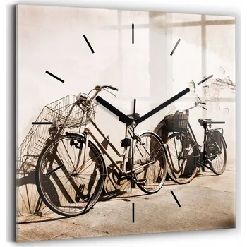 Hodiny Nástěnné hodiny Wallfluent hnědé 30 cm