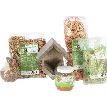 Krmítko pro ptáka Sada krmení, 5 druhů krmení, dárkové balení|Esschert Design