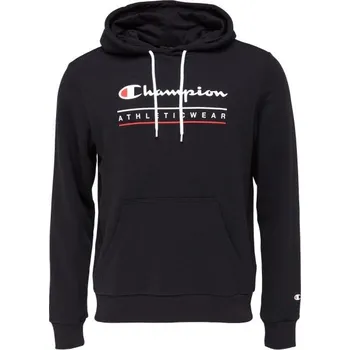 Pánská mikina Pánská mikina Champion HOODIE S Černá, Bílá, Červená