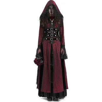 Dámský kabát kabát dámský DEVIL FASHION - Gothic Gorgeous