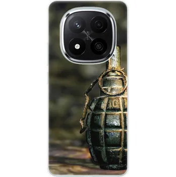 Pouzdro na mobilní telefon Odolné silikonové pouzdro iSaprio - Grenade - Xiaomi Redmi Note 14 Pro 5G/14 Pro+ 5G