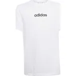 Dětské tričko adidas LINEAR 152 Bílá, Černá