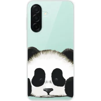 Pouzdro na mobilní telefon Odolné silikonové pouzdro iSaprio - Sad Panda - Samsung Galaxy A26