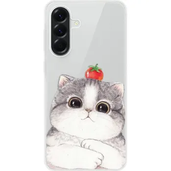 Pouzdro na mobilní telefon Odolné silikonové pouzdro iSaprio - Cat 03 - Samsung Galaxy A56
