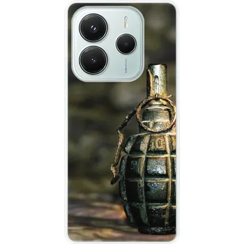 Pouzdro na mobilní telefon Odolné silikonové pouzdro iSaprio - Grenade - Xiaomi Redmi Note 14 5G