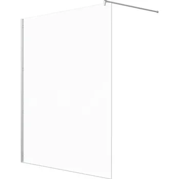 Walk In Jungborn SETTE 160 cm barva rámu stříbrná dekor skla čiré sklo