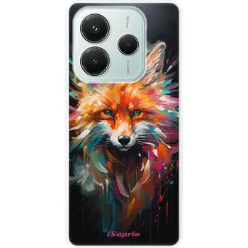 Telefonní příslušenství Odolné silikonové pouzdro iSaprio - Neon Fox - Xiaomi Redmi Note 14 5G