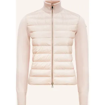Moncler Dámská Péřová Bunda Ze Směsi Materiálů, růžová, 36