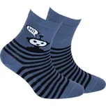 Chlapecké ponožky se vzorem WOLA HI modré Velikost: 33-35