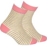 Dívčí ponožky WOLA PROUŽKY Velikost: 33-35