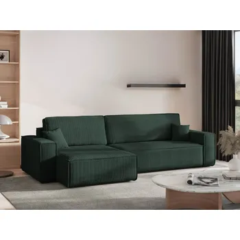 Sedací souprava Rozkládací sedací souprava do L Karl XL - Zelená 14