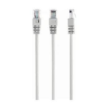 Síťový kabel GEMBIRD Eth Patch kabel Cat6 UTP 10m šedý PP6U-10M