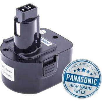 BLACK & DECKER A9252 Ni-Mh 12V 3000mAh, články PANASONIC AV AVACOM