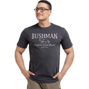 Pánské tričko Bushman tričko Bafale dark brown XXXL