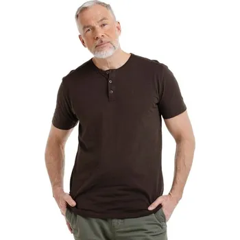 Pánské tričko Bushman tričko Conroy II dark brown XXL