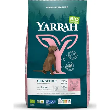 2x10kg Yarrah Bio Sensitive s bio kuřecím masem a bio rýží