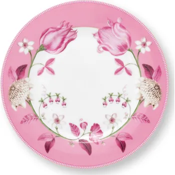 Talíř PIP Studio Talíř mělký Jolie Tulip růžová 23cm 51.001.507
